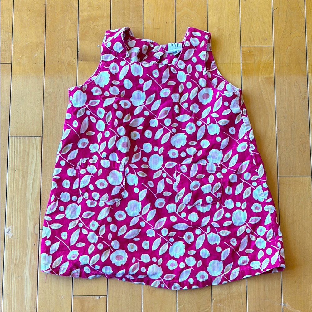 GAP Pink Floral Baby Dress
